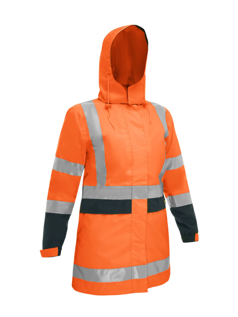 WOMENS TAPED HI VIS SHELL JACKET