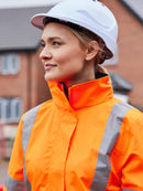 WOMENS TAPED HI VIS SHELL JACKET