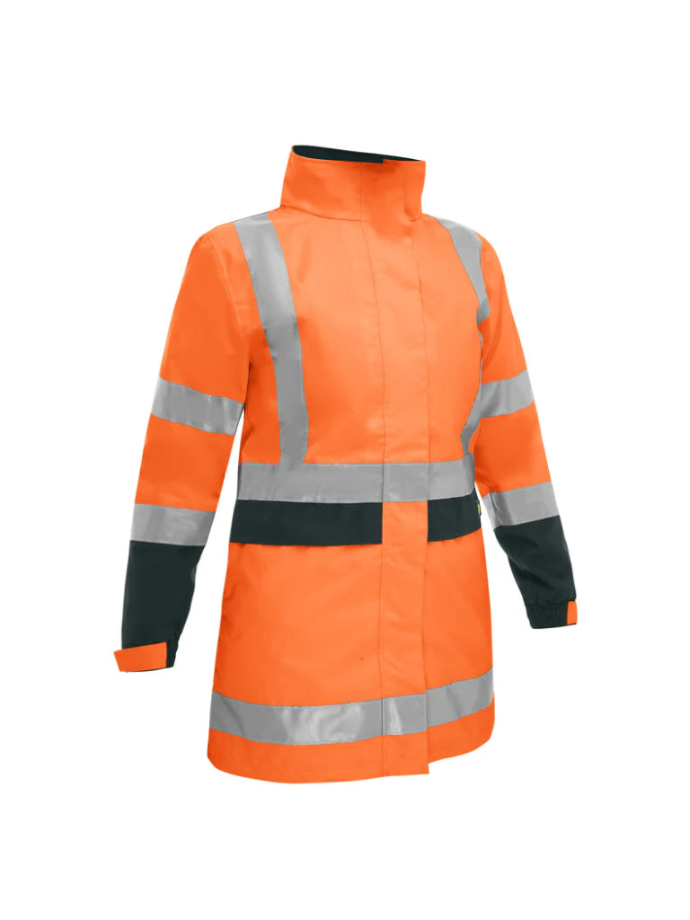 WOMENS TAPED HI VIS SHELL JACKET