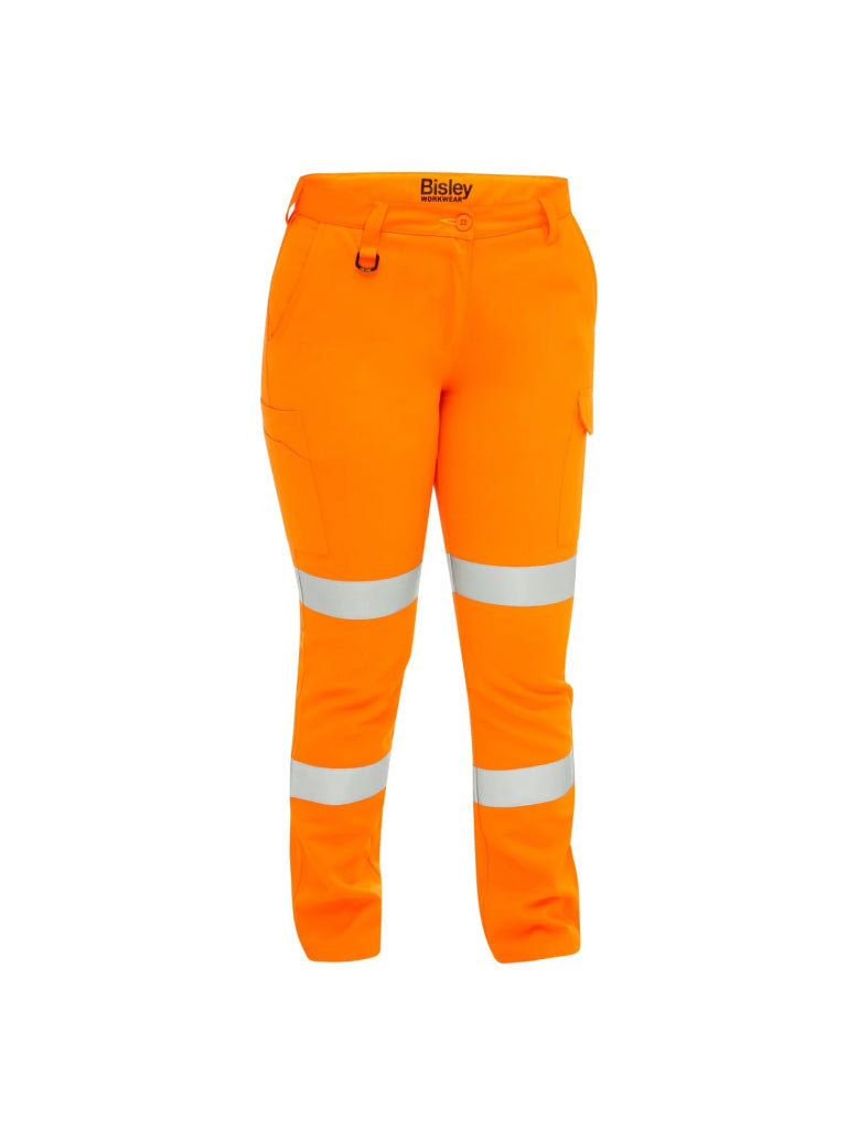 WOMENS TAPED HI VIS BIOMOTION CARGO TROUSER