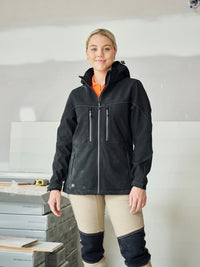 WOMEN’S FLX & MOVE™ HOODED SOFT SHELL JACKET