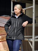 WOMEN’S FLX & MOVE™ HOODED SOFT SHELL JACKET