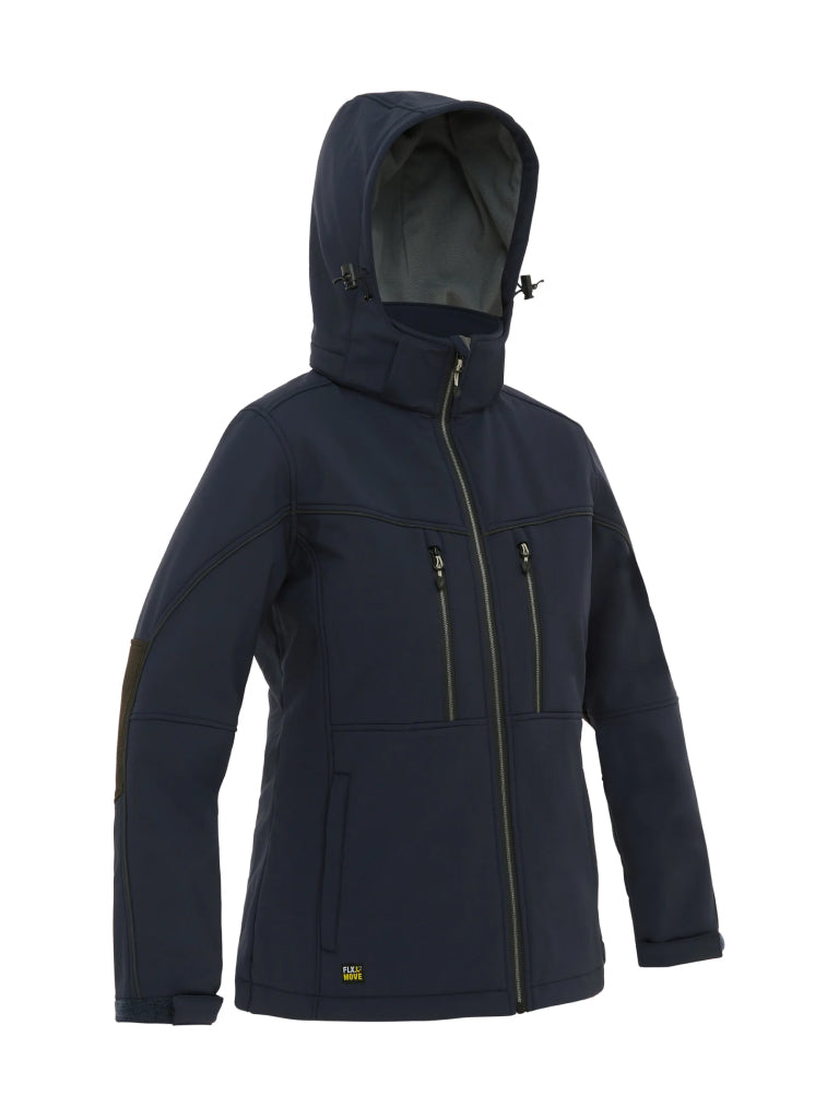 WOMEN’S FLX & MOVE™ HOODED SOFT SHELL JACKET