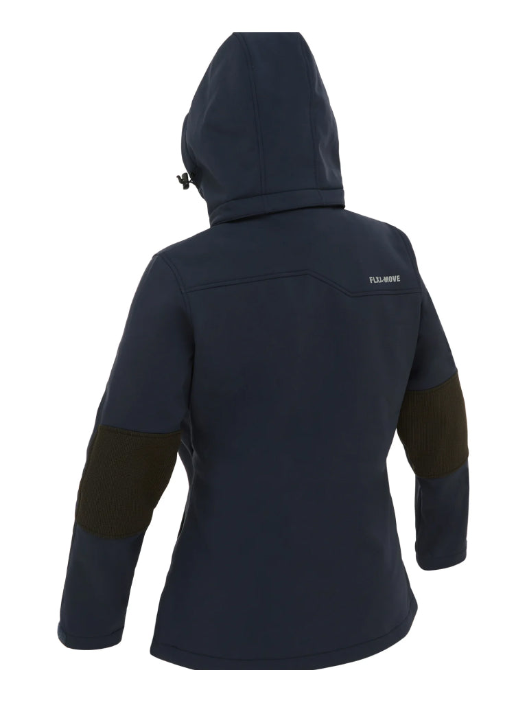 WOMEN’S FLX & MOVE™ HOODED SOFT SHELL JACKET