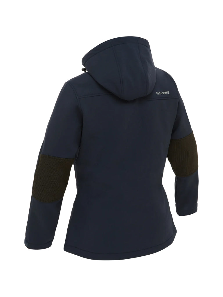 WOMEN’S FLX & MOVE™ HOODED SOFT SHELL JACKET