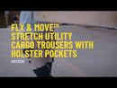 FLX & MOVE™ STRETCH UTILITY CARGO TROUSER WITH HOLSTER TOOL POCKETS