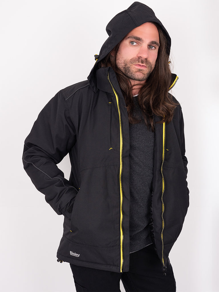 Bisley Workwear UK | FLX & MOVE™ Heavy Duty Waterproof Dobby Jacket