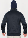 FLEECE 1/4 ZIP PULLOVER WITH SHERPA LINING